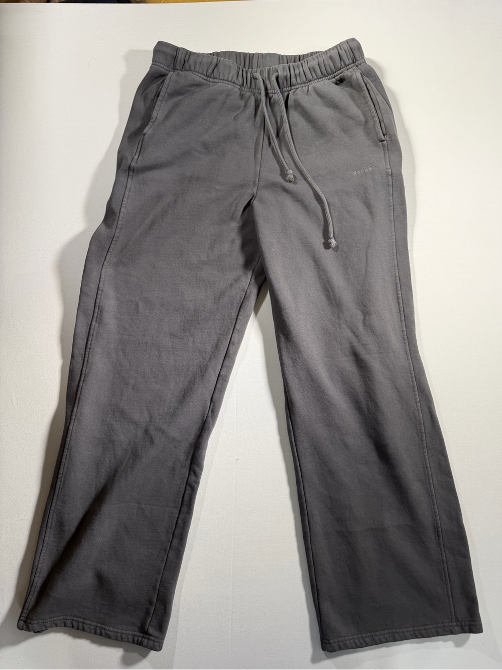 Garage Men's Charcoal Gray Drawstring Joggers